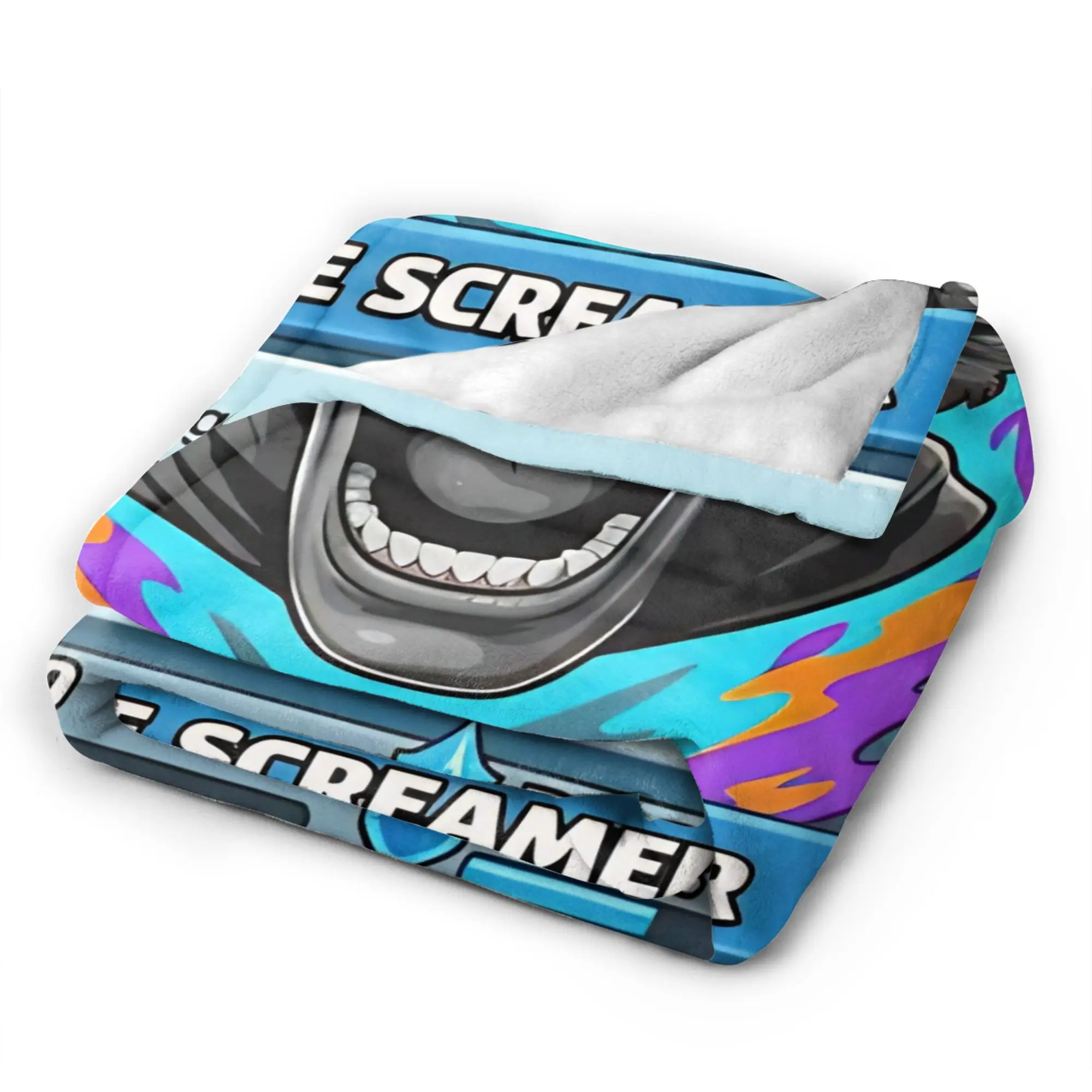 ميمي 67 غي بطانية محبوكة الصدامات رويالز لعبة الفانيلا رمي بطانية طائرة السفر المطبوعة لينة الدافئة المفرش