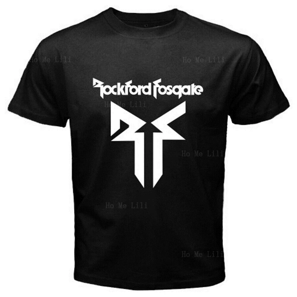 Rockford Fosgate Logo Men'S Black Mens Cotton Tshirt Size S To 6xl 2023