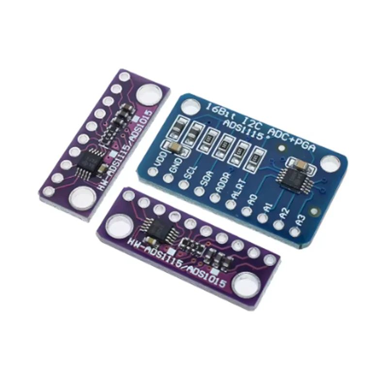 16 Bit I2C ADS1115 ADS1015 Modul ADC 4 Kanal mit Pro Gain Verstärker 2,0 V bis 5,5 V für Arduino RPi