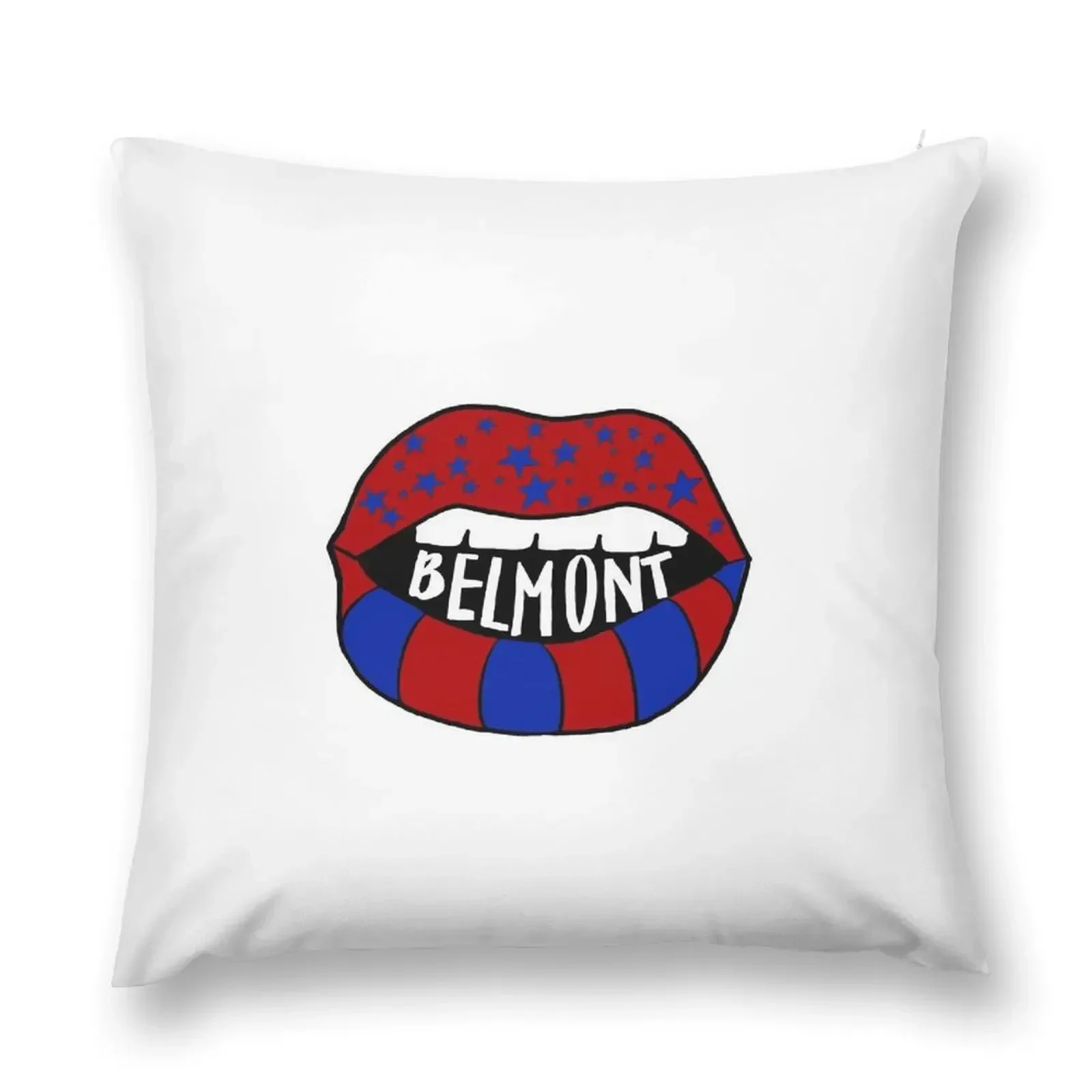 

Belmont Lip Sticker Throw Pillow Sofa Cushions Covers Pillowcases Cushion Covers Sofa Christmas Covers For Cushions pillow