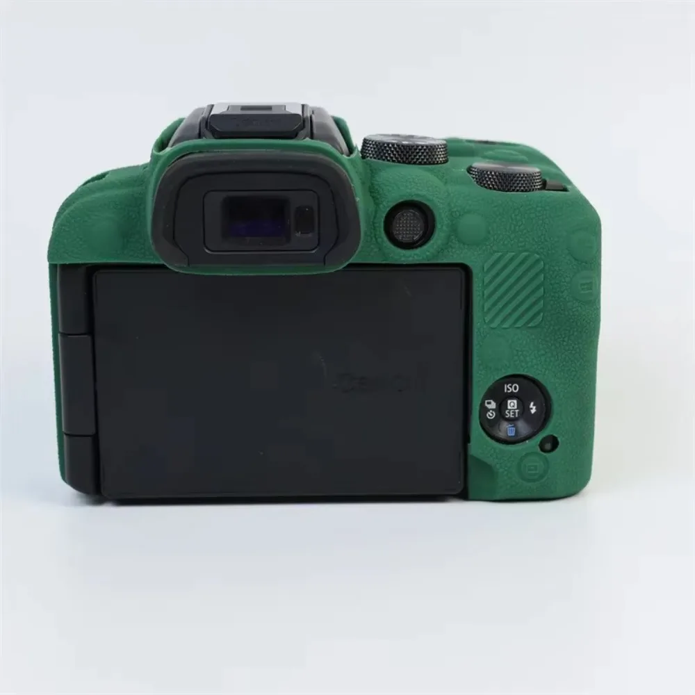 Anti-slip Silicone Case for Canon EOS R10 R50 Mini Vlog Camera Dustproof Shockproof Protective Skin Bag R50 Anti-skid Cover