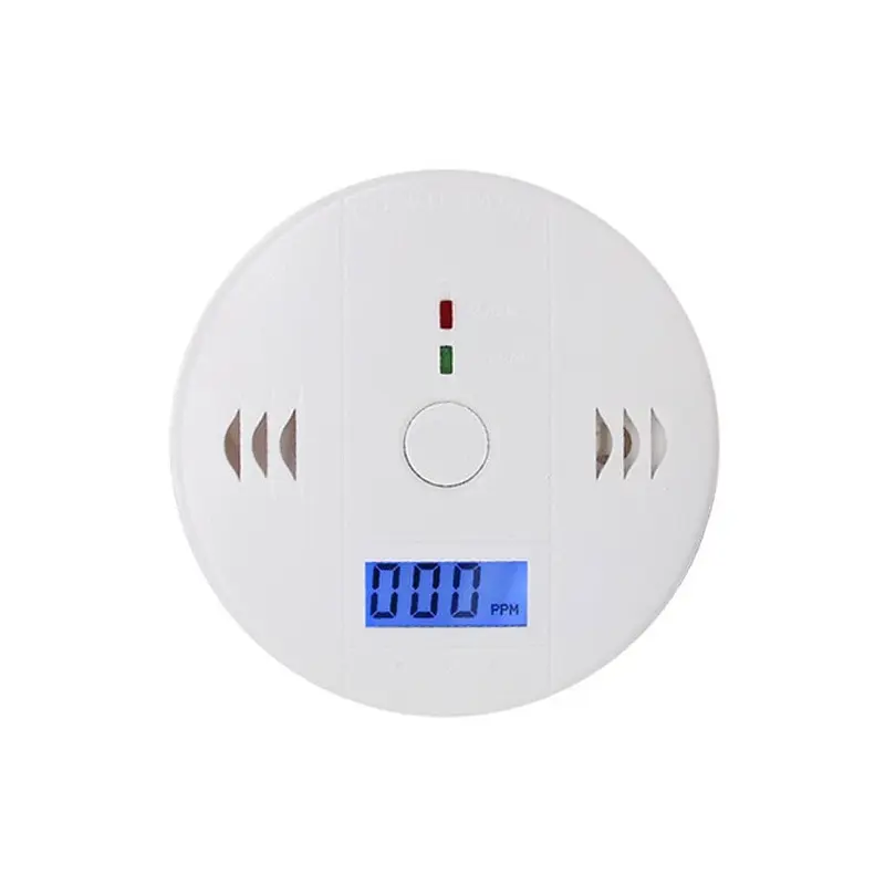 Carbon Monoxide Alarm Co Detector LCD Display Alarm Home Wireless Toxic Gas Leak Detector Fire Sound Alarm