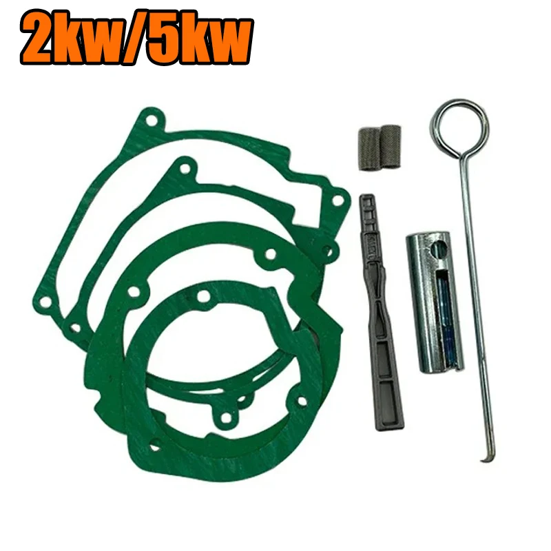 

9Pcs 2KW 5KW Glow Plug Repair Kit 12V 24V Air Diesel Parking e Tool Heater Repair Parts Car Truck Removal Fitting Maintenance