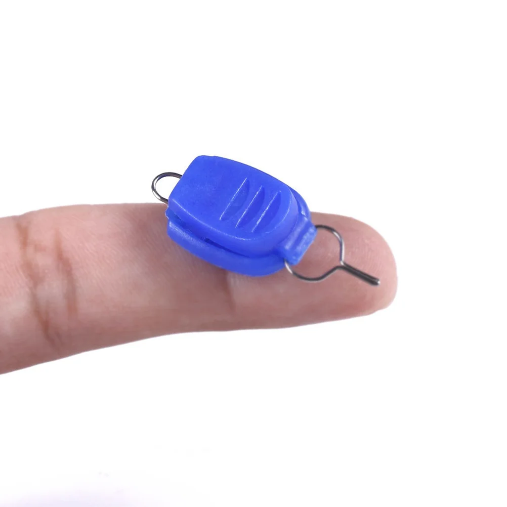 

25pcs Luminous Fishing Line Clip Thread Lock Stopper Compact Durable Fishing Tackle For Angling Rod Accessories