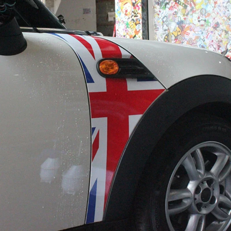 

2Pcs Car Fender Side Scuttles Trim Sticker for Mini Cooper F56 R50 R55 R60 Countryman Auto Styling Accessories Decor Decal