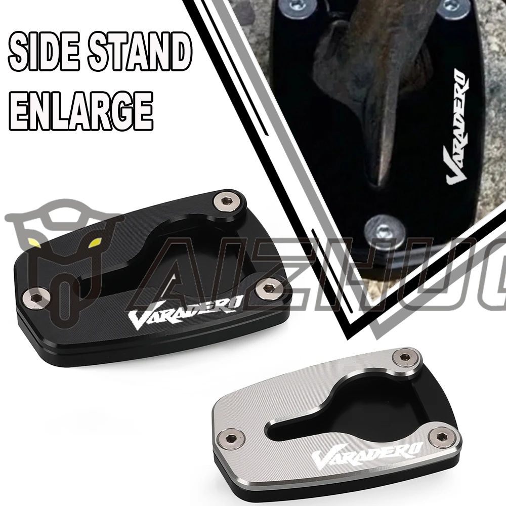 

Kickstand Enlarger Pad Side Stand Extension Plate For HONDA XL1000V XL1000 XL 1000 V VARADERO 2001 2002 2003 2004 2005-2011
