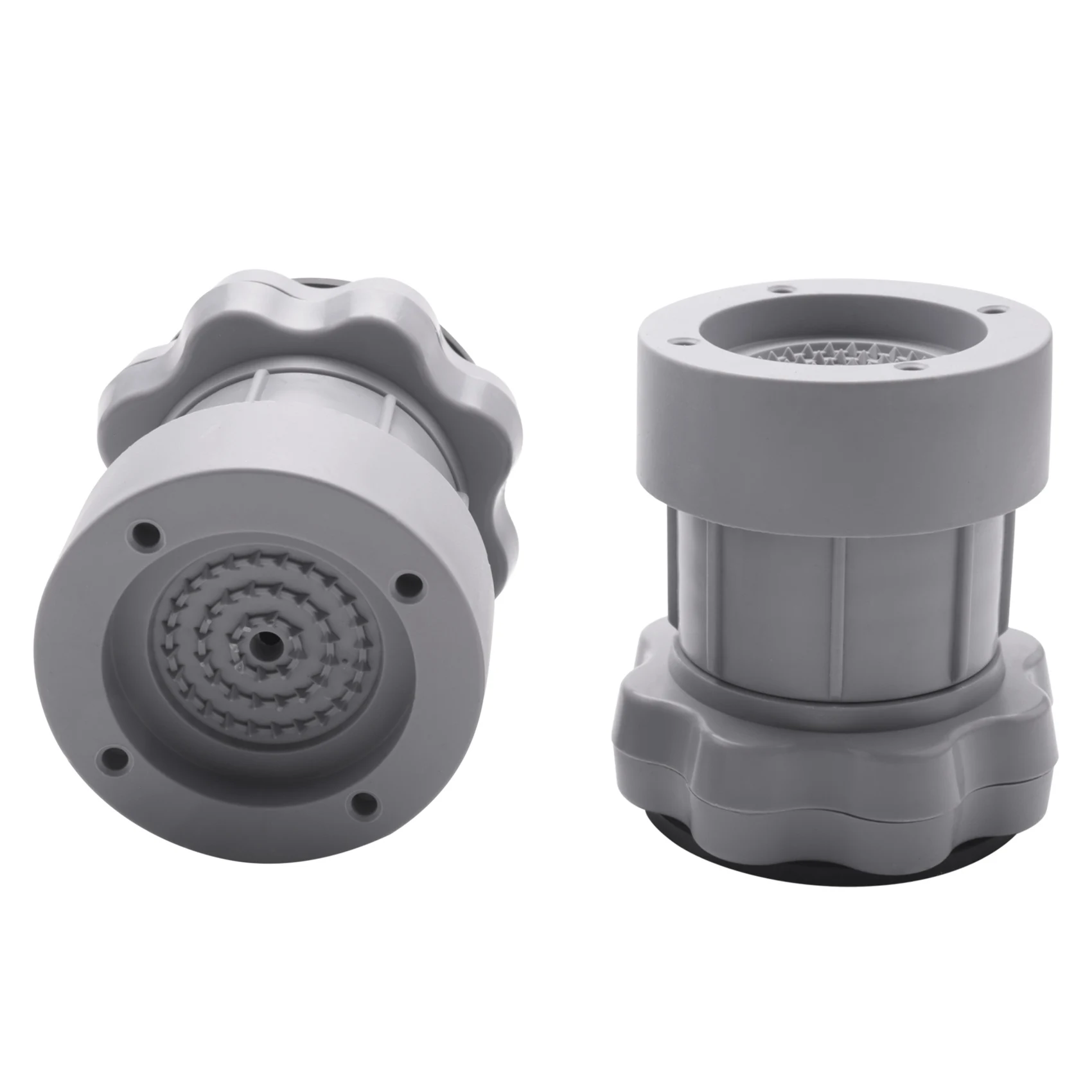 A23E-4PC Adjustable Heighten Washing Machine Anti Vibration Pad Shock Non Slip Feet Mat Fridge Floor Furniture Protector