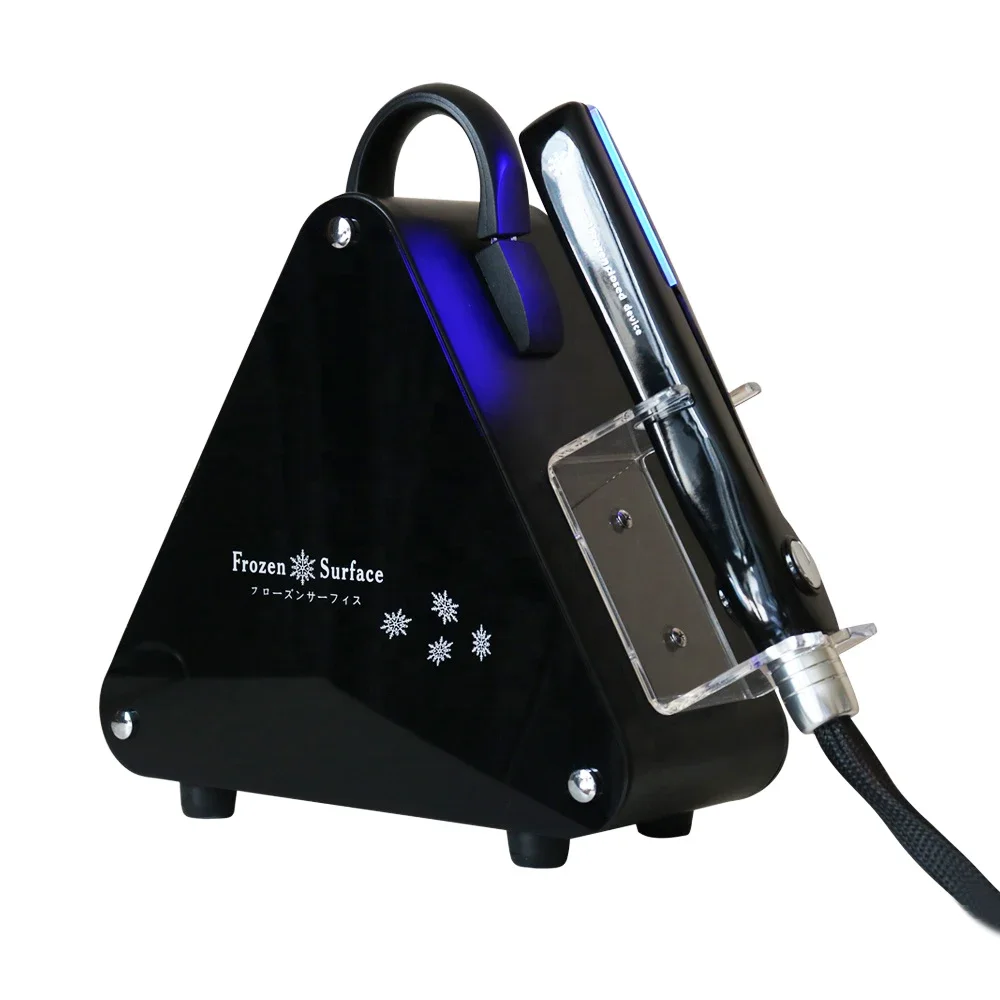 new arrival hot sale nano hair care machine ice frozen hair straightener hair scalp treatment salon equipment