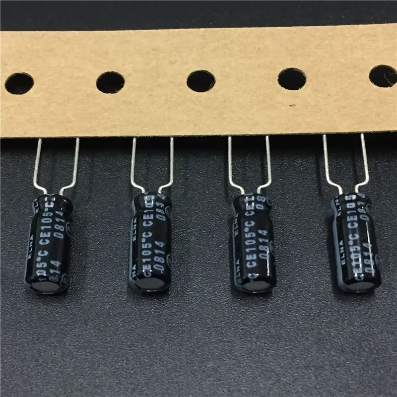 10pcs 100uF 6.3V Japan ELNA RJF Series 5x11mm 6.3V100uF Super Low Impedance High Reliability Capacitor for Audio