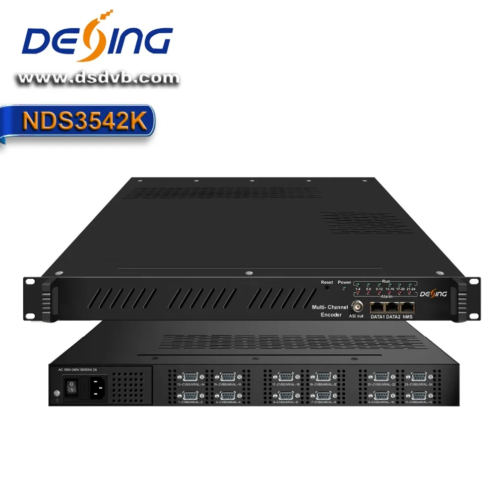 Фото Многоканальный SD IP-кодер Dexin NDS3542K MPEG2