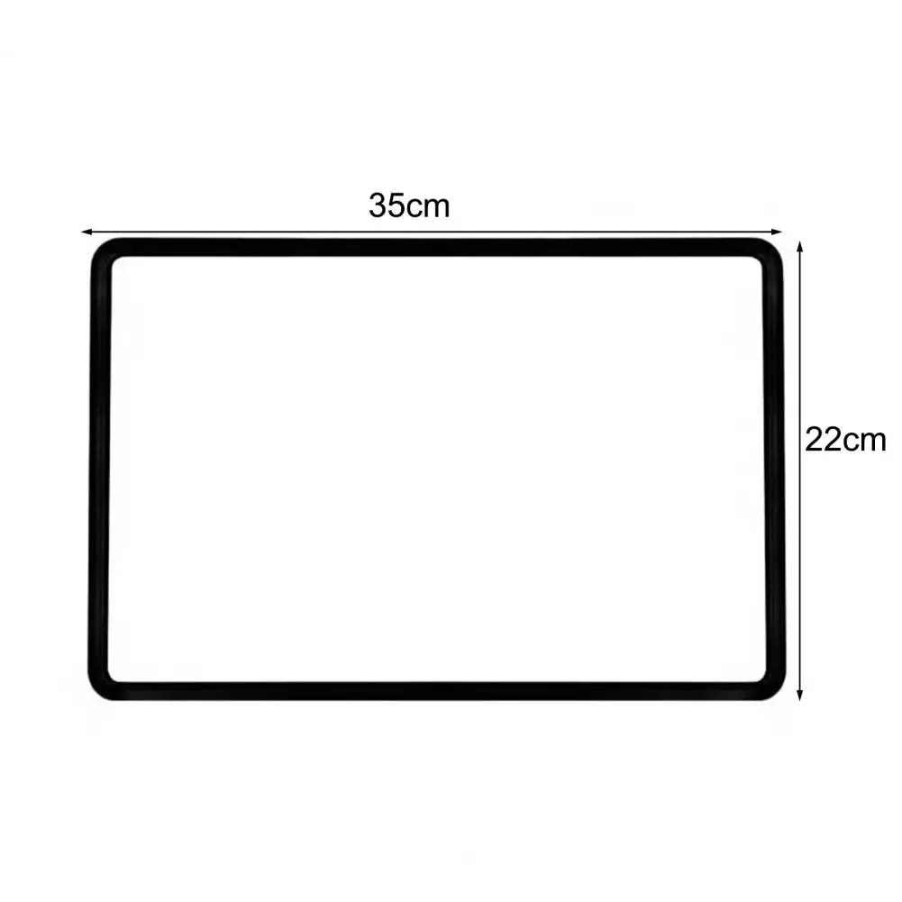 

35*22 см автомобильный навигационный экран, силиконовая рамка для Tesla Model 3/Y, крышка экрана центральной консоли, аксессуары для салона автомобиля