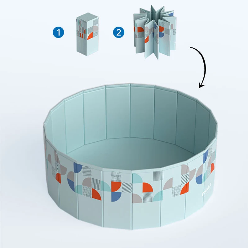 Swimming Pool PVC Foldable Non-Inflatable For Family Kids Toys Gift Home Outdoor Garden Backyard Water Sports Party Pool for Pet
