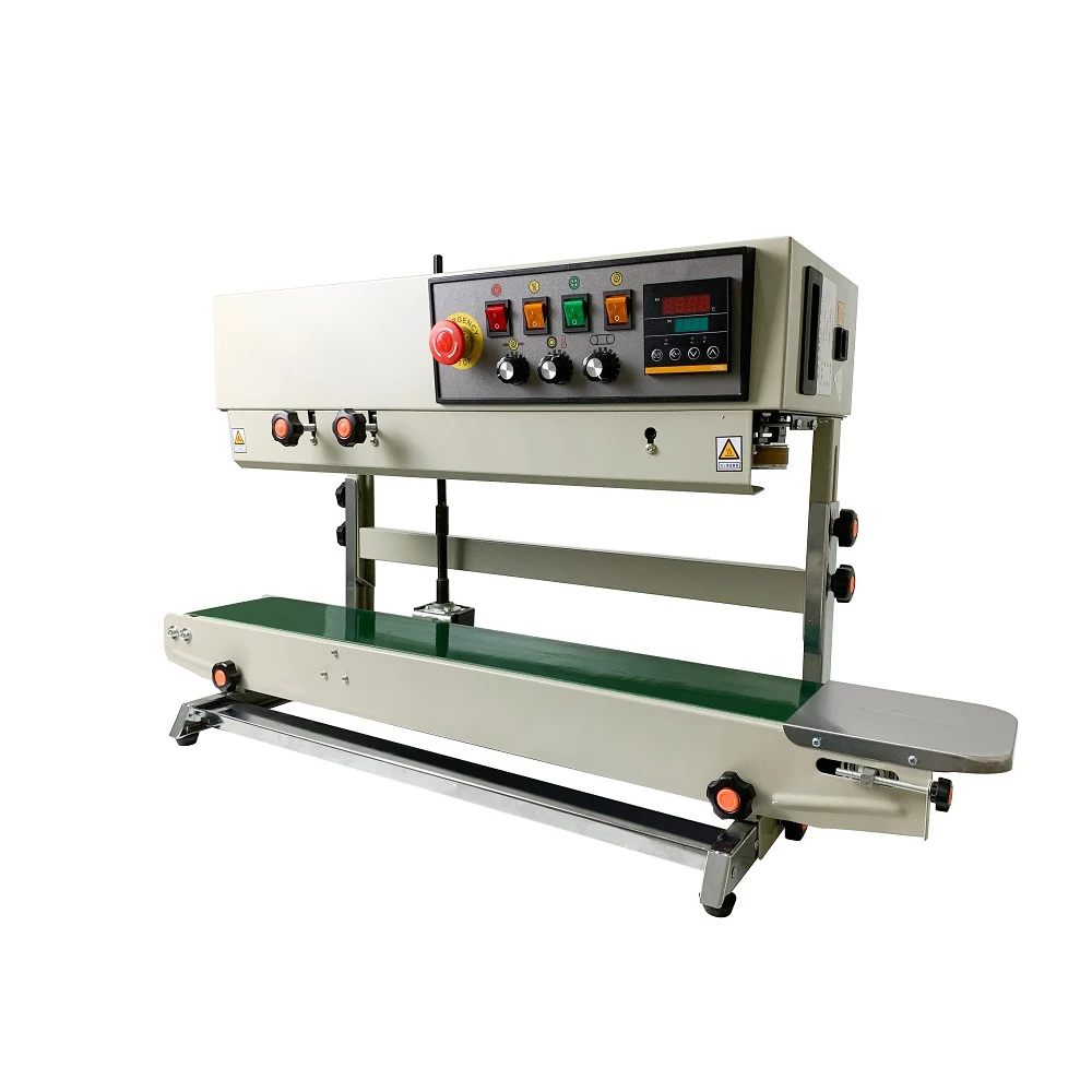 YOUNG SUN Factory Price Horizontal Solid Ink Plastic Film Ink Wheel Date Printed Aluminum Foil Bag Heat Sealing Machinery