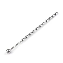 Male Stainless Steel Urethral Plug Urethral Dil Sounding Penis Plug Urethra Stimulate Dilator Masturbation Rod Sex Toys For Men