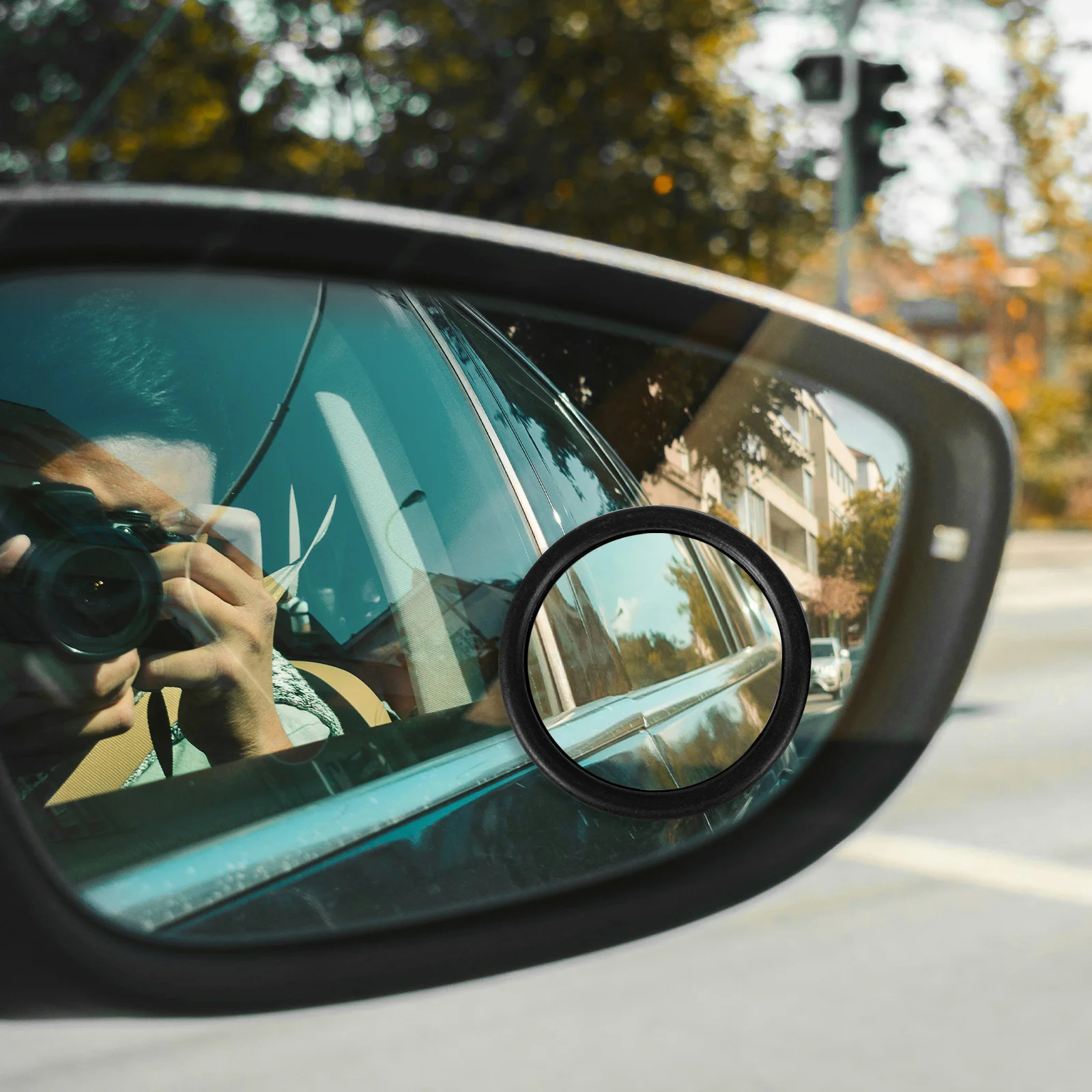 

1Pair Car Blind Spot Mirrors Side Mirror Auxiliary Rearview Mirrors Easy Install Convenient Driving Safety Blind Spot Mirror