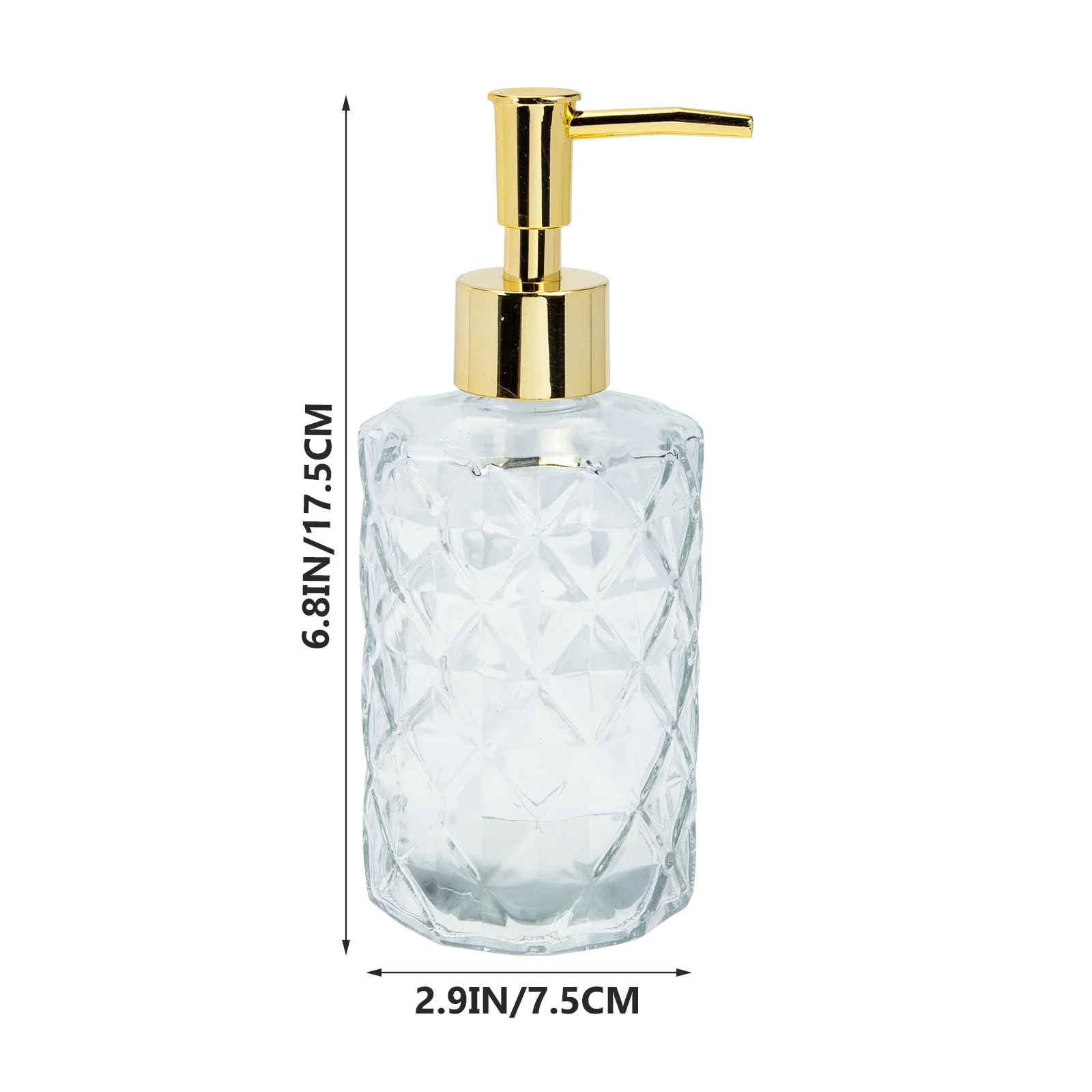 

Press Soap Dispenser Creative Refillable Shampoo Bottle for Home Bathroom Travel Lotion Dispenser Portable Shower Gel Container