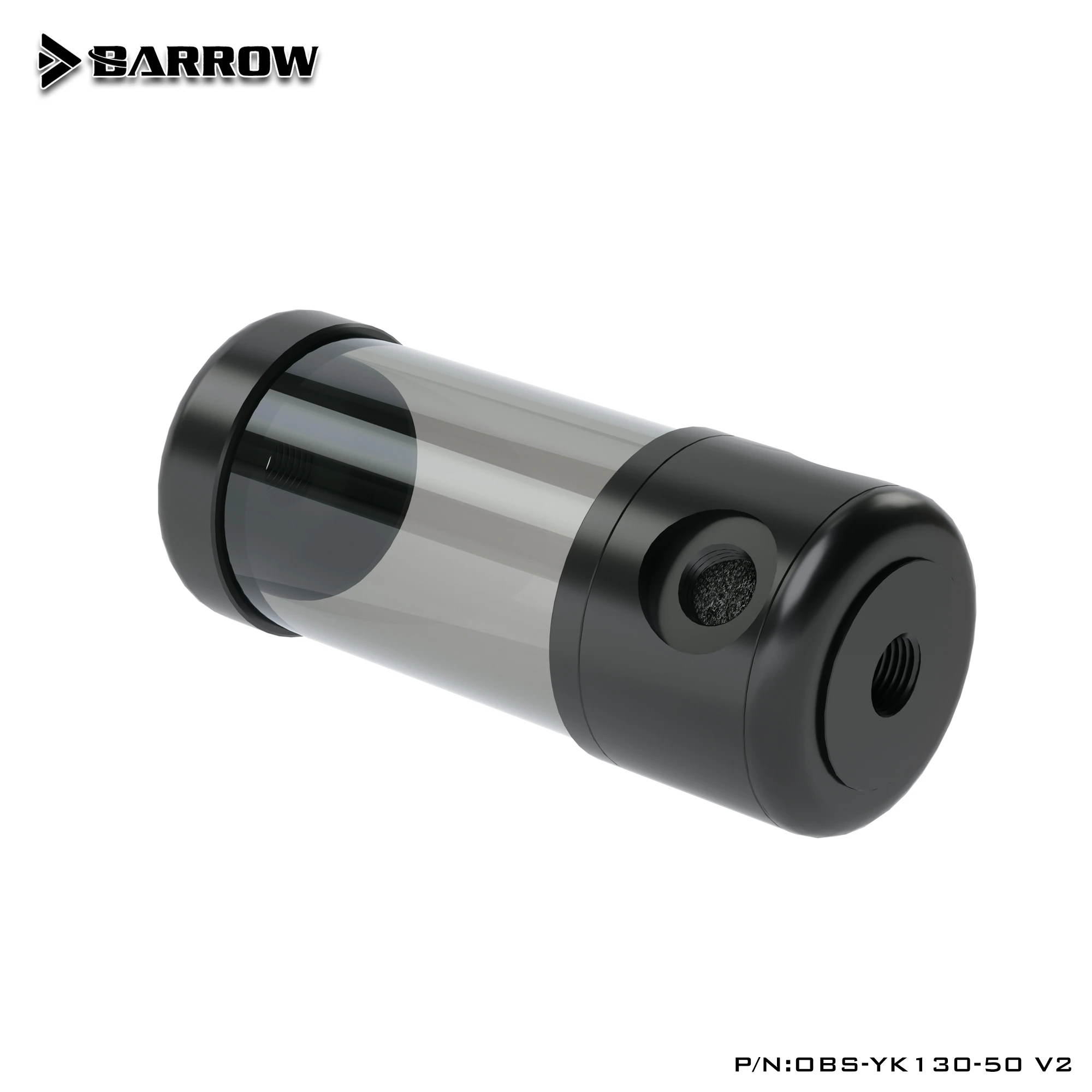 Barrow OBS-YK-50V2 50mm Diameter Acrylic Cylindrical Tanks Transparent Wall 130/180/230/280mm Length Water Cooling Reservoir