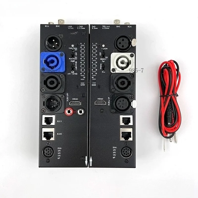 Automatic Audio Side Line Tester CT-88, Detachable Multi-Purpose Tool for XLR and HDMI Signal Cables