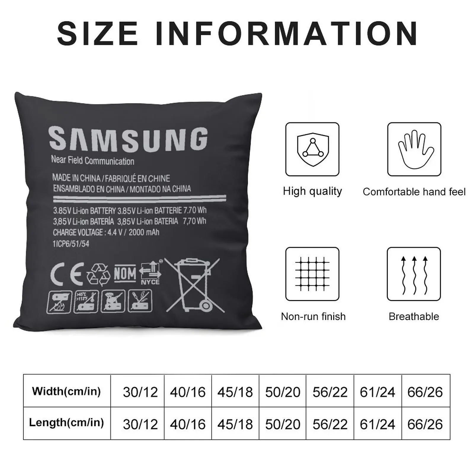 Exploding Battery. Explosive Lithium Battery Design Throw Pillow Sofa Cushion Cover Couch Pillows pillow