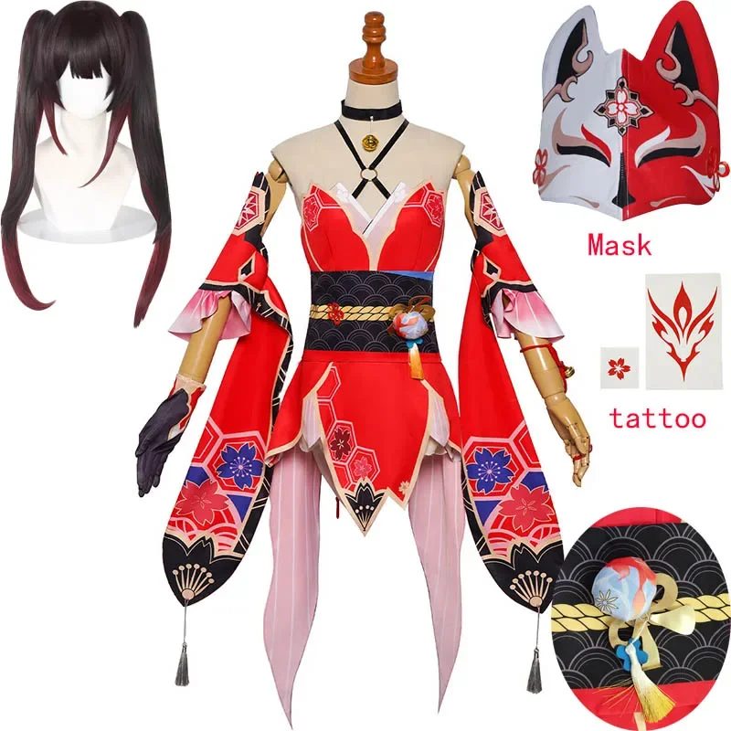 Sparkle Cosplay Costume Sparkle Full Set with Dress Mask Tattoo Role Play for Halloween Anime Comic With Sparkle Outfits