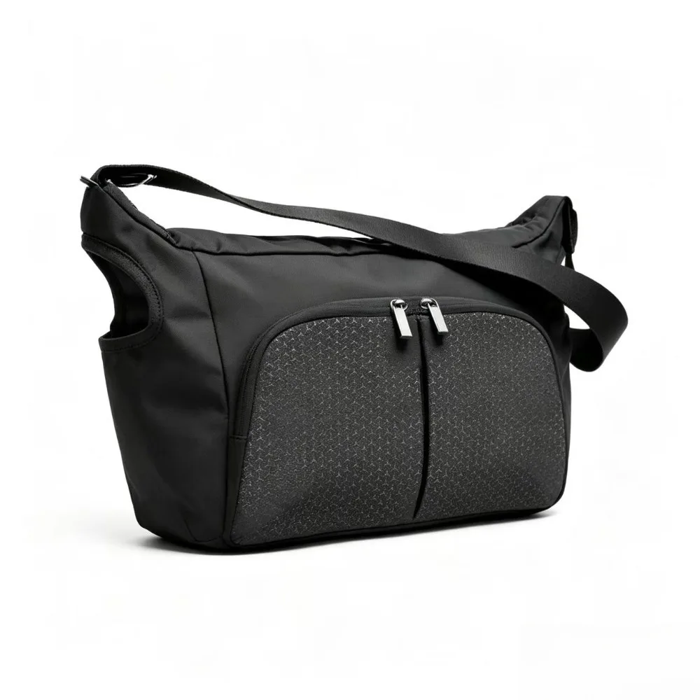 Aufbewahrungstasche für Mama, für Doona Kinderwagenzubehör, tragbare Wickeltasche, kompatibel mit Kinderwagen, schwarze wasserdichte Aufbewahrungstasche