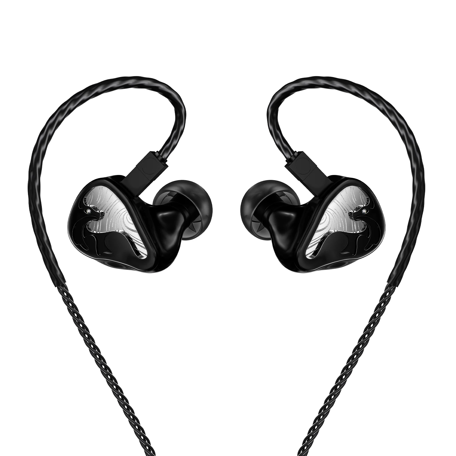 LETSHUOER Mystic 8 Wired IEM Hifi Earphones, 8 BA Drivers, High Fidelity and High Resolution In-ear Monitor  Earphones