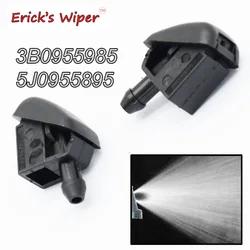 Erick's Wiper 2Pcs Front Windscreen Washer Jets Spray Washer Nozzle Jet Without Heated Set For VW Polo 6N1 1994 - 2002 5J0955986