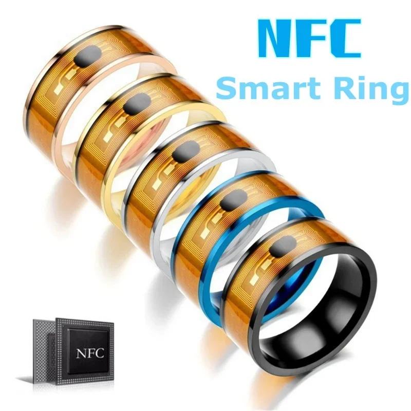 Anillo NFC multifuncional, anillo mágico inteligente, resistente al agua, ropa inteligente para teléfonos Android Windows, equipo, anillo Digital para dedo