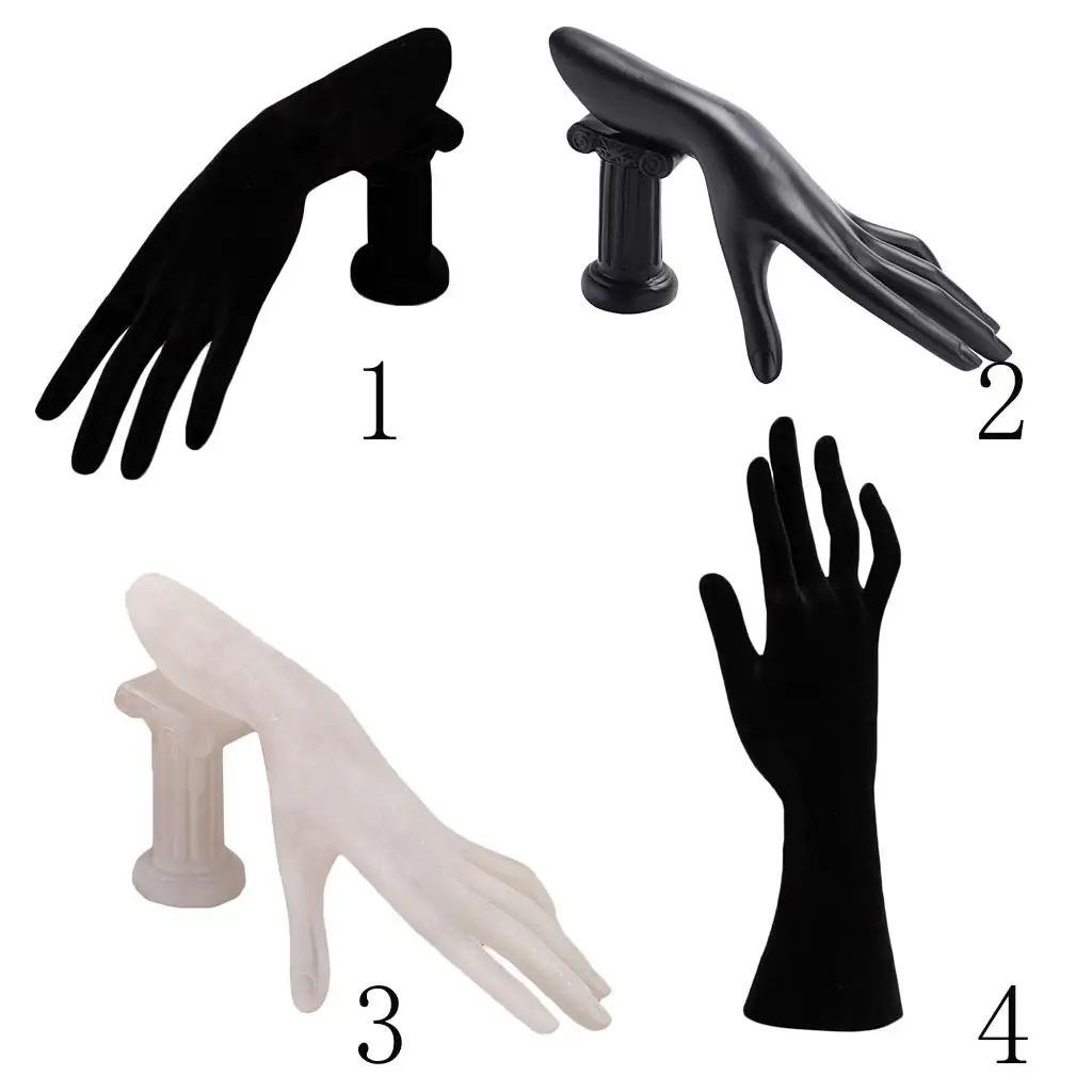 

Mannequin Hand Resin Jewelry Organizer Ring Bracelet Display Holder Rack for Jewelry Storage Box Exhibition Supplies