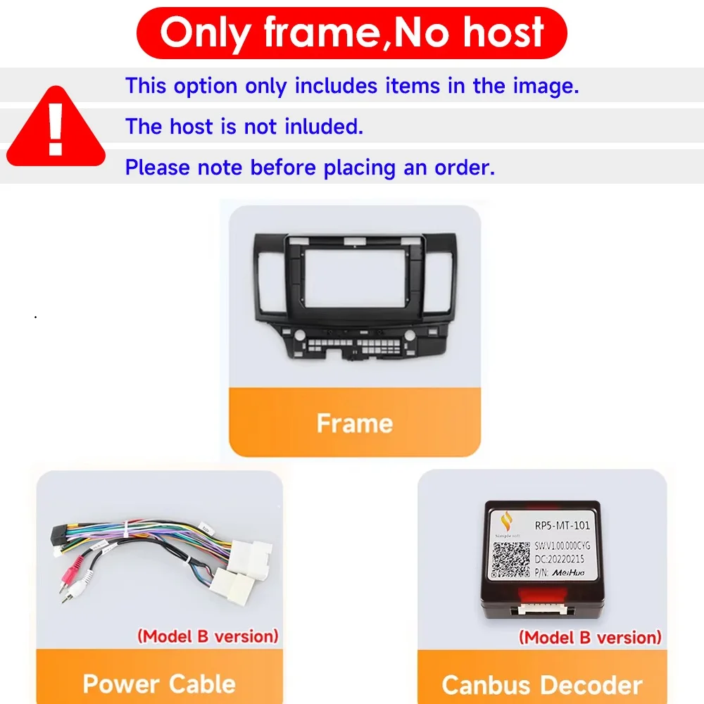 Hizpo voor Mitsubishi Lancer 2007 - 2012 Draadloze CarPlay 2din Android Auto autoradio GPS RDS WiFi BT 4G Multimedia Stereo 8-CORE