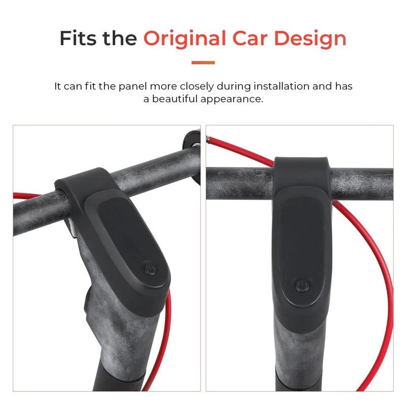 Juste de protection en silicone pour scooter électrique Ninebot, étanche à l'eau et à la poussière, pièces de rechange pour tableau d'affichage Prada, noir, F20, F30, F40