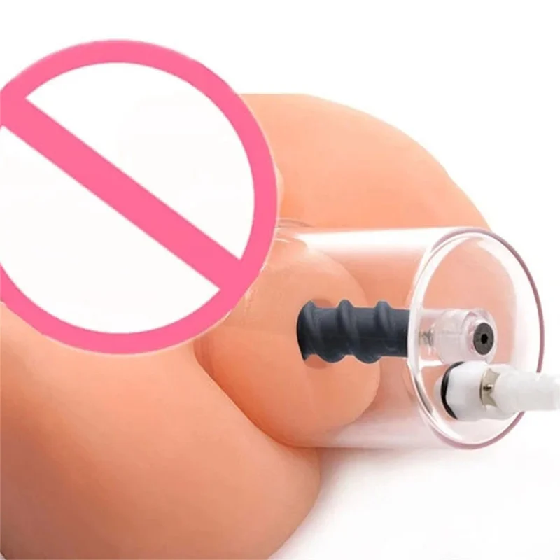 New Pressure Gage Anal Pump Vacuum Sucking Massage Anal Opening Stimulate Plug Beads Masturbator Adult Sex Toys For Men Women