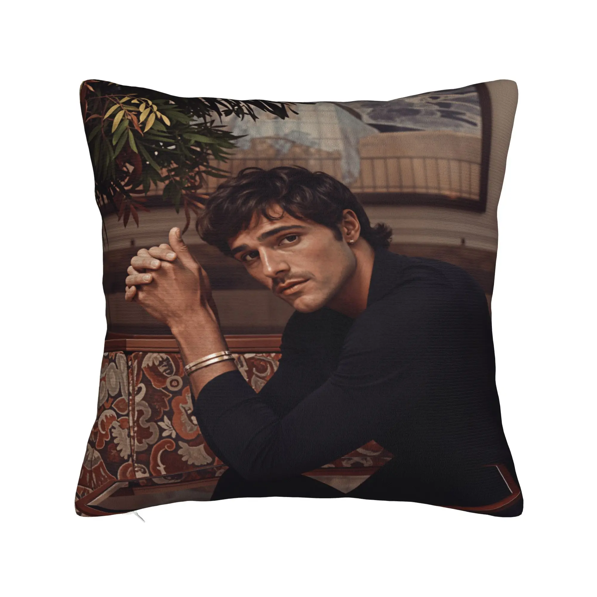 Jacob E-Elordi Pillow Cover  Print Cushion Cover Vintage Pillow Case For Wedding Party Home Decor