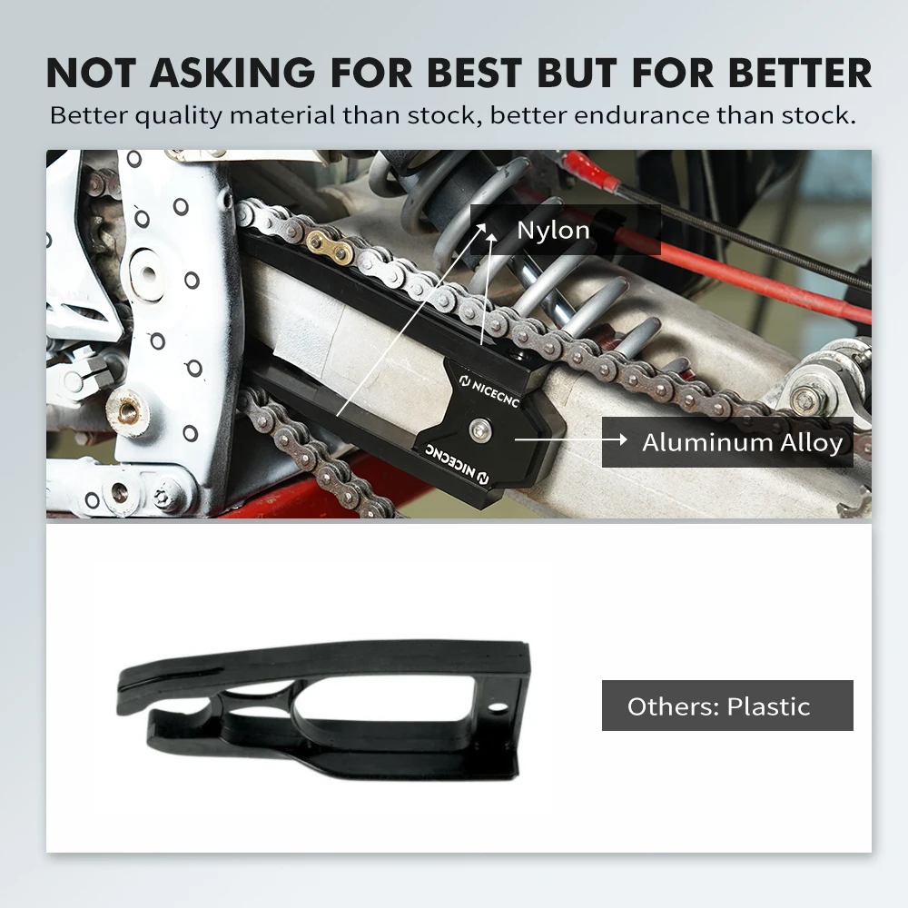 For Yamaha Raptor 700 Chain Guide Guard Cover Protector Raptor 700R YFM700 YFM700R ATV Accessories Chain Slider Buffer