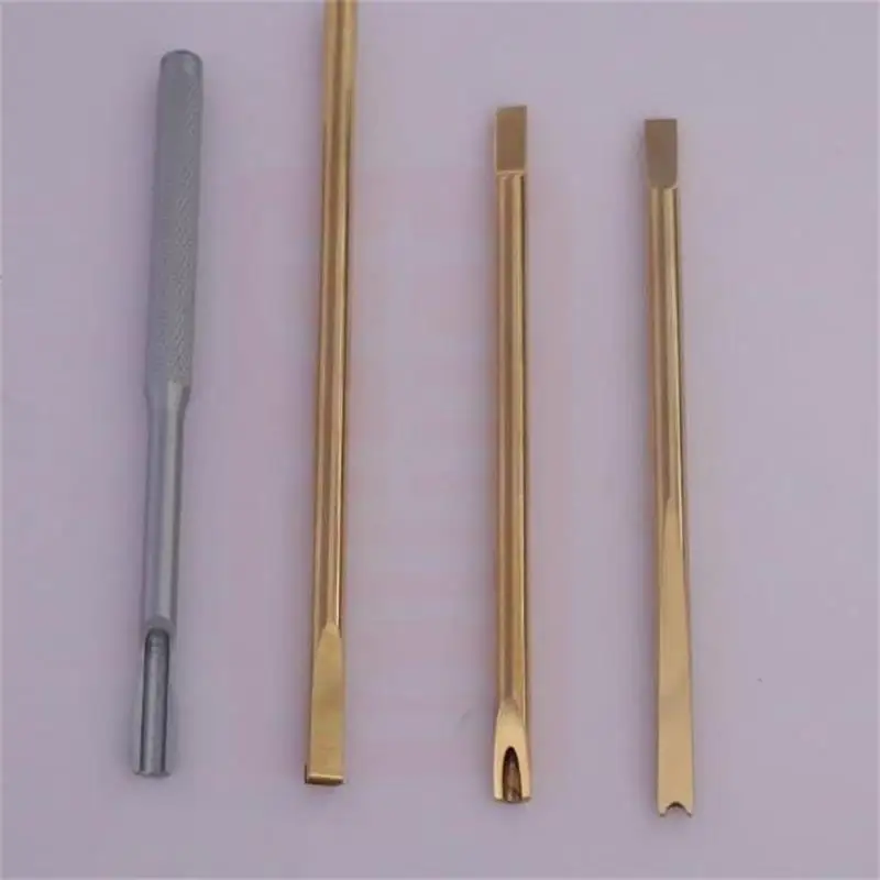 Piano Tools Crimping and lifting kit can be purchased individually with mahogany handle