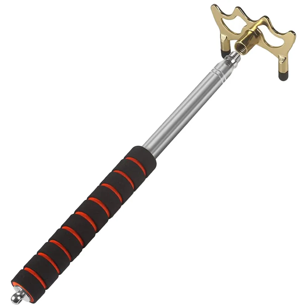 Lightweight Telescopic Billiard Cue Bridge Adjustable Length Height Stroke Position Sponge Grip Pool Stick Holder Pool