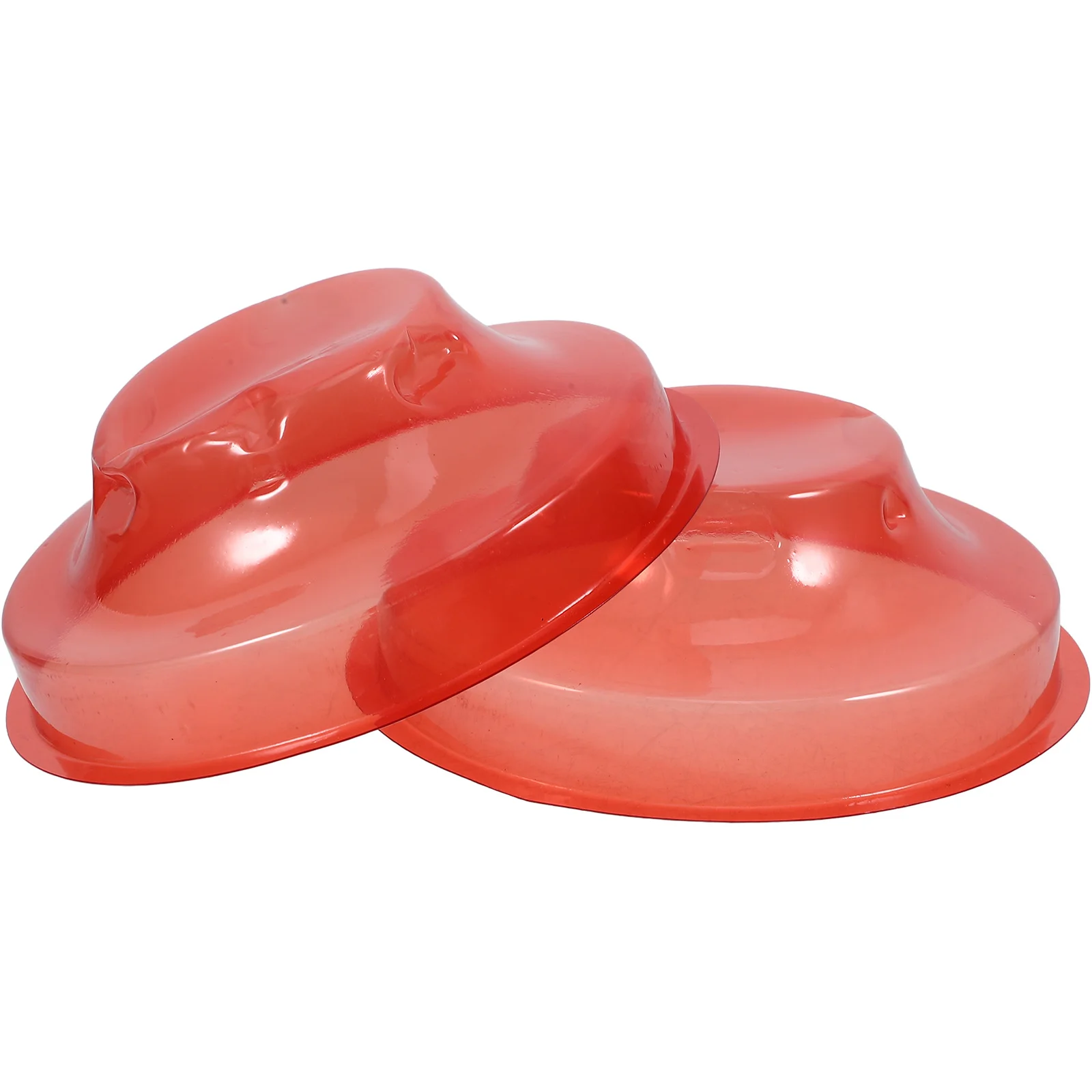 2pcs Smoke Cover Plastic Fire Alarm Protector For Cooking Baking Reusable Guard Cap Covers Replacement