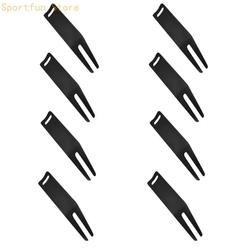 8Pcs Metal Bending Golfs Divot Repair Golfs Divot Tool Golfs Green Divot Fork X7JD