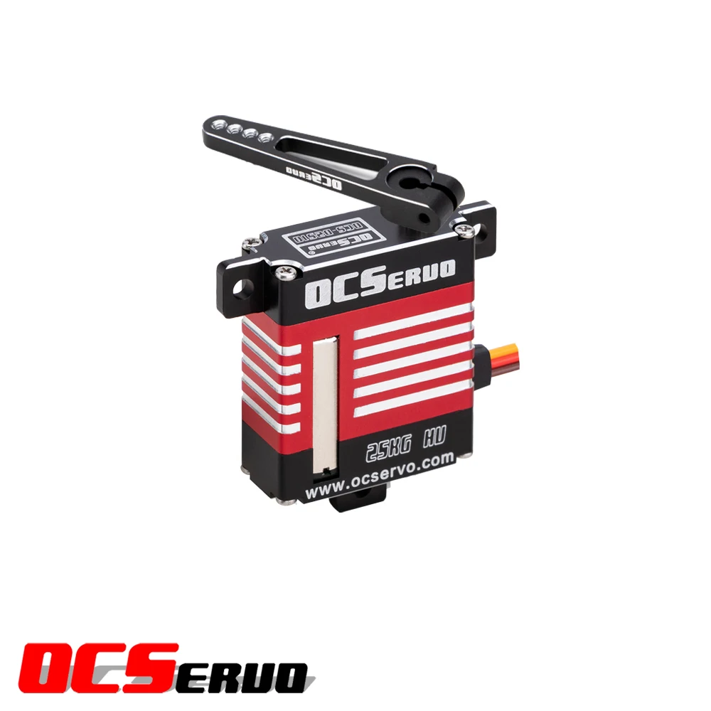 OCServo OCS-D2510 8.4V22kg.cm  0.10S/60° Digital Mirco Servo  High Vottage High Torque  Coreless Wing servo