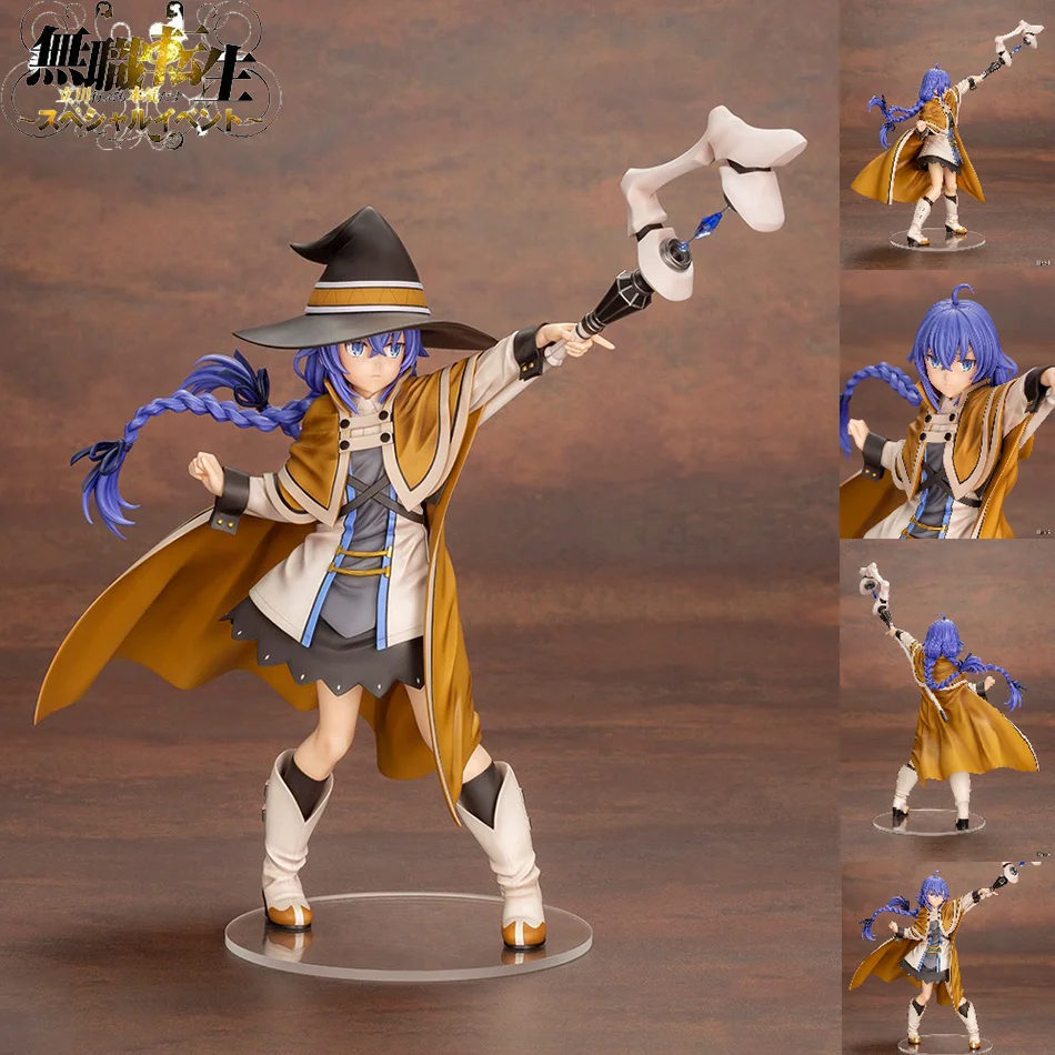 Nueva Figura de Acción de 25 cm de Magician Roxy Migurdia, Mushoku Tensei: Reencarnación sin Trabajo, Figura de Anime de PVC, Modelo Coleccionable, Muñeca de Juguete