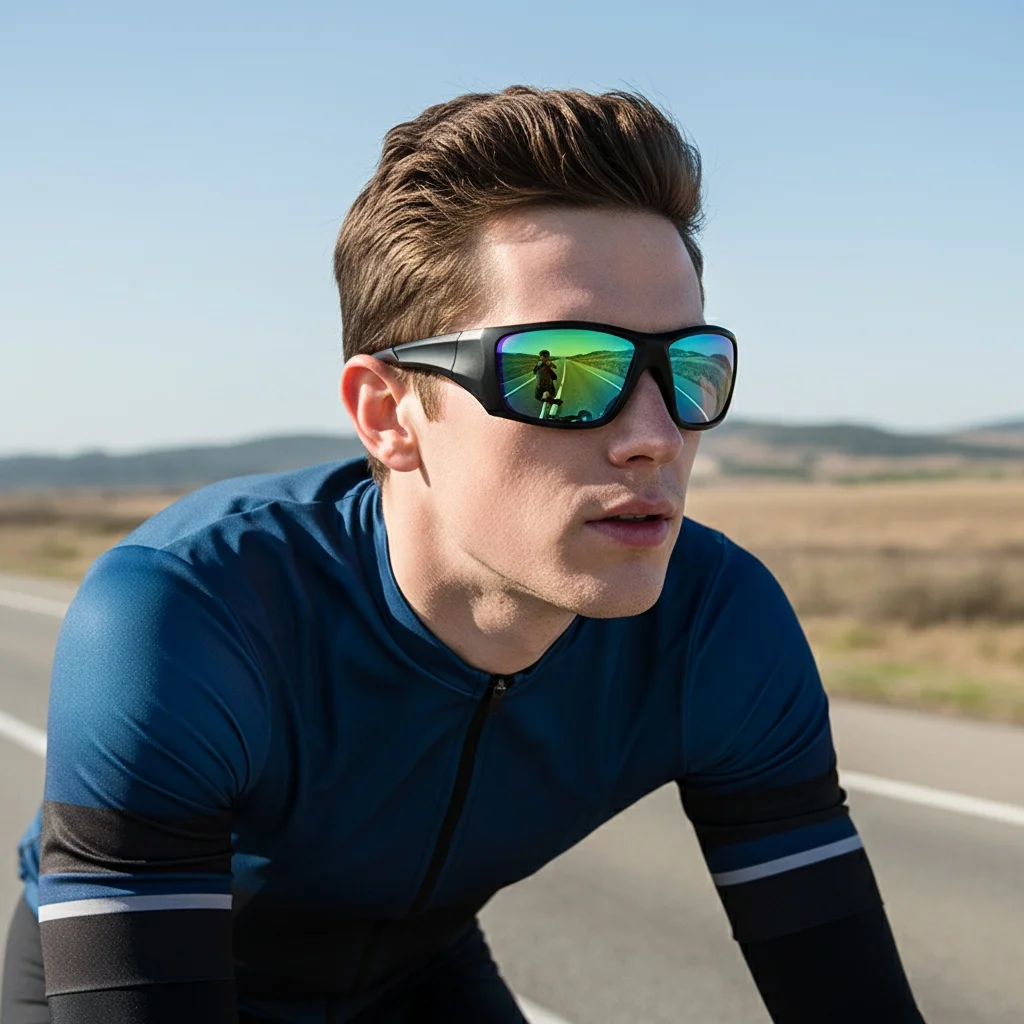 Sporty High-End Look Small Driving Sun Protection Wind Protection Polarized Light Protection UV Protection Travel 3264