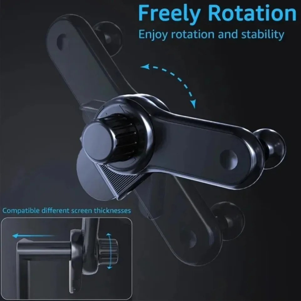 Portable Universal Magnetic Phone Holder for Display Screen 360 Degree Rotation Strong Magnet Car Mount For iPhone16 17 16 15 14 - view 5