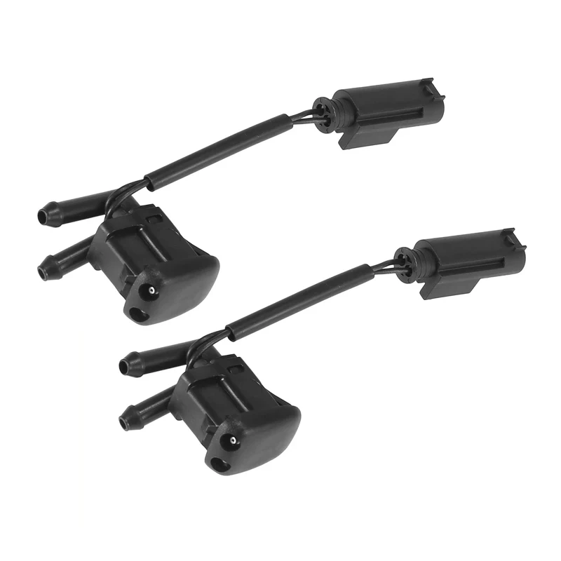 2 ชิ้น สำหรับ BMW 5 540i 97-03 หัวฉีดน้ำล้างกระจกหน้ารถ พร้อมระบบทำความร้อน