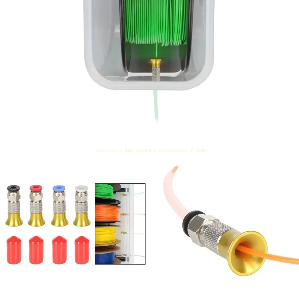 

Комплект для аксессуаров -принтеров Пневматические разъемы с анти скользи