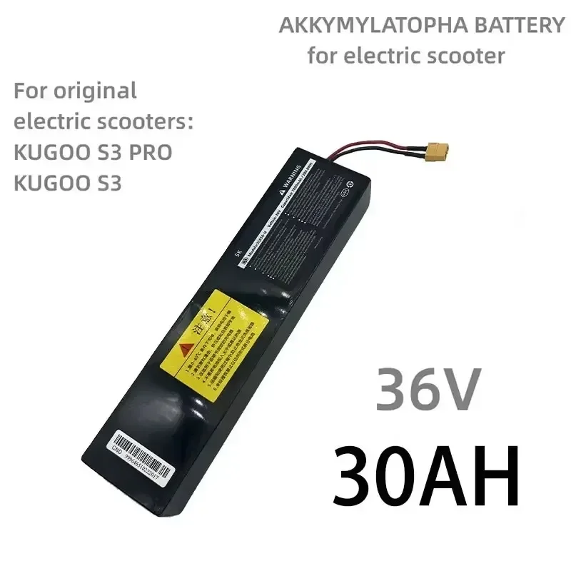 سكوتر كهربائي KugooS1 S2 و S3 Pro بطارية ليثيوم أيون ، 7.8 أمبير ، 36 فولت ، 10S3P ، أصلية