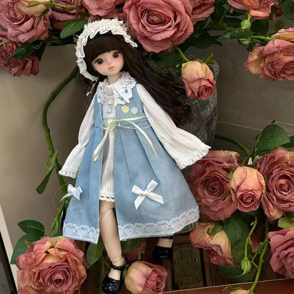 

30cm 1/6 BJD Doll Clothes Changing Princess Skirt Set BJD Baby Dress Change Set Lady Princess Doll Accessories (without Doll)