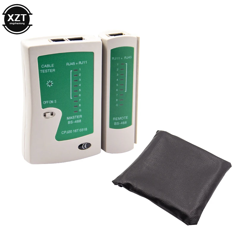 Professional Network Cable Tester RJ45 RJ11 RJ12 CAT5 UTP Ethernet Internet Remote LAN Cable Tester Detector Networking Tool
