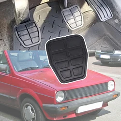 For VW Polo 6N Mk2 86C 1981 1982 1893 1984 - 1998 1999 Rubber Brake Clutch Foot Pedal Pad Covers 321721173 7213141 6X0721173A