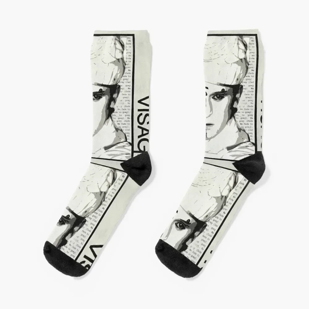 

Visage (Steve Strange) - Fade to Grey Socks Wholesale funny gifts hockey Socks Man Women's