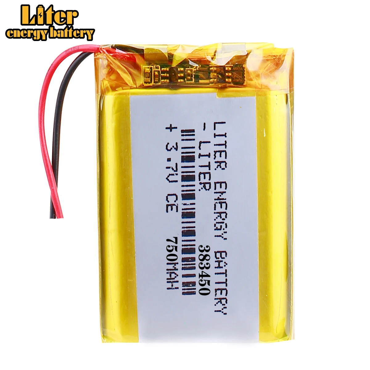 Liter energy battery 383450 3.7V 750mAH 403450 PLIB polymer lithium ion / Li-ion battery for GPS mp3 mp4 mp5 dvd